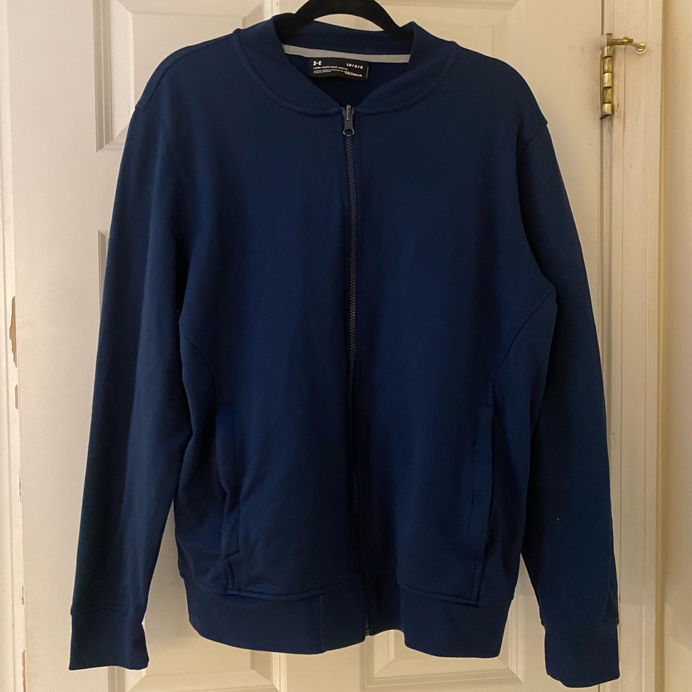 Under Armour Blue Zip-Up Jacket